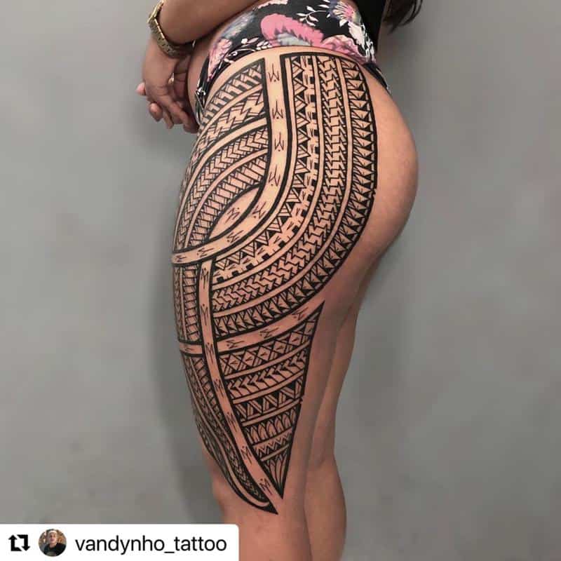 40+ потрясающих идей дизайна полинезийских татуировок (значение и символизация)