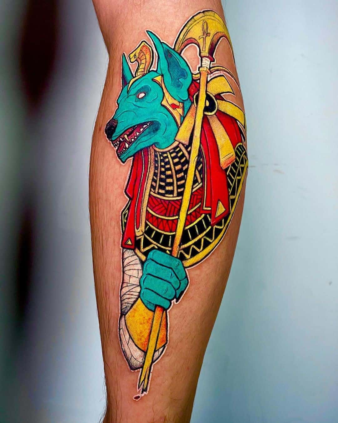 40+ великолепных идей дизайна татуировки Анубиса 2022 (значение и символ)