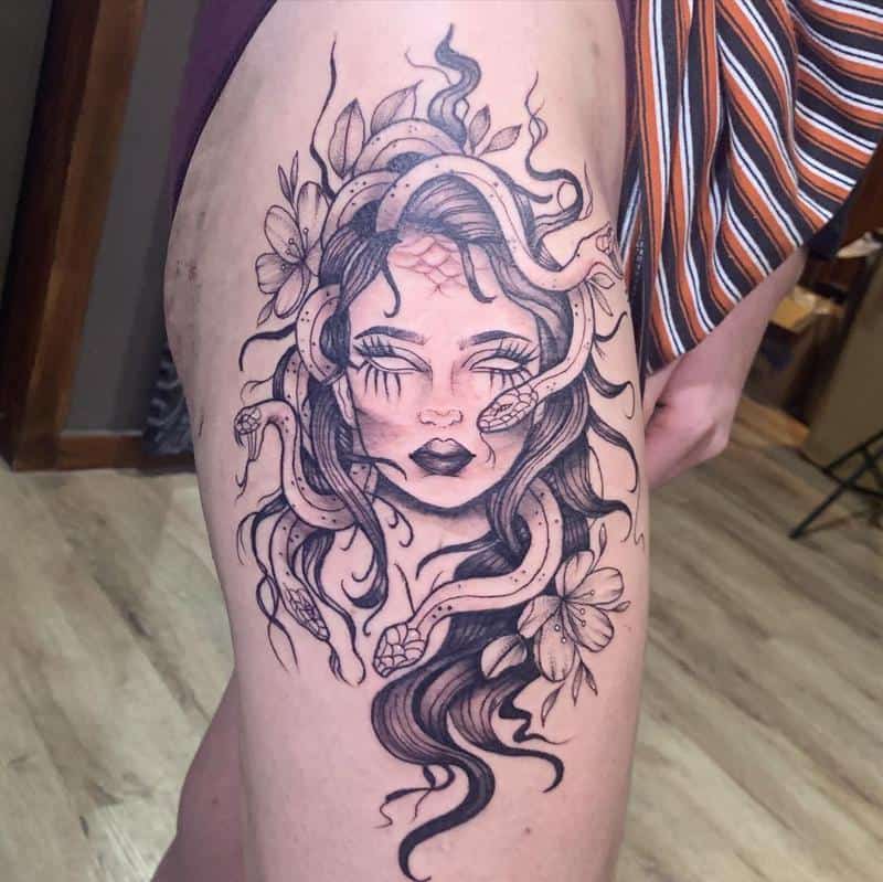 Medusa Pussy Tattoo