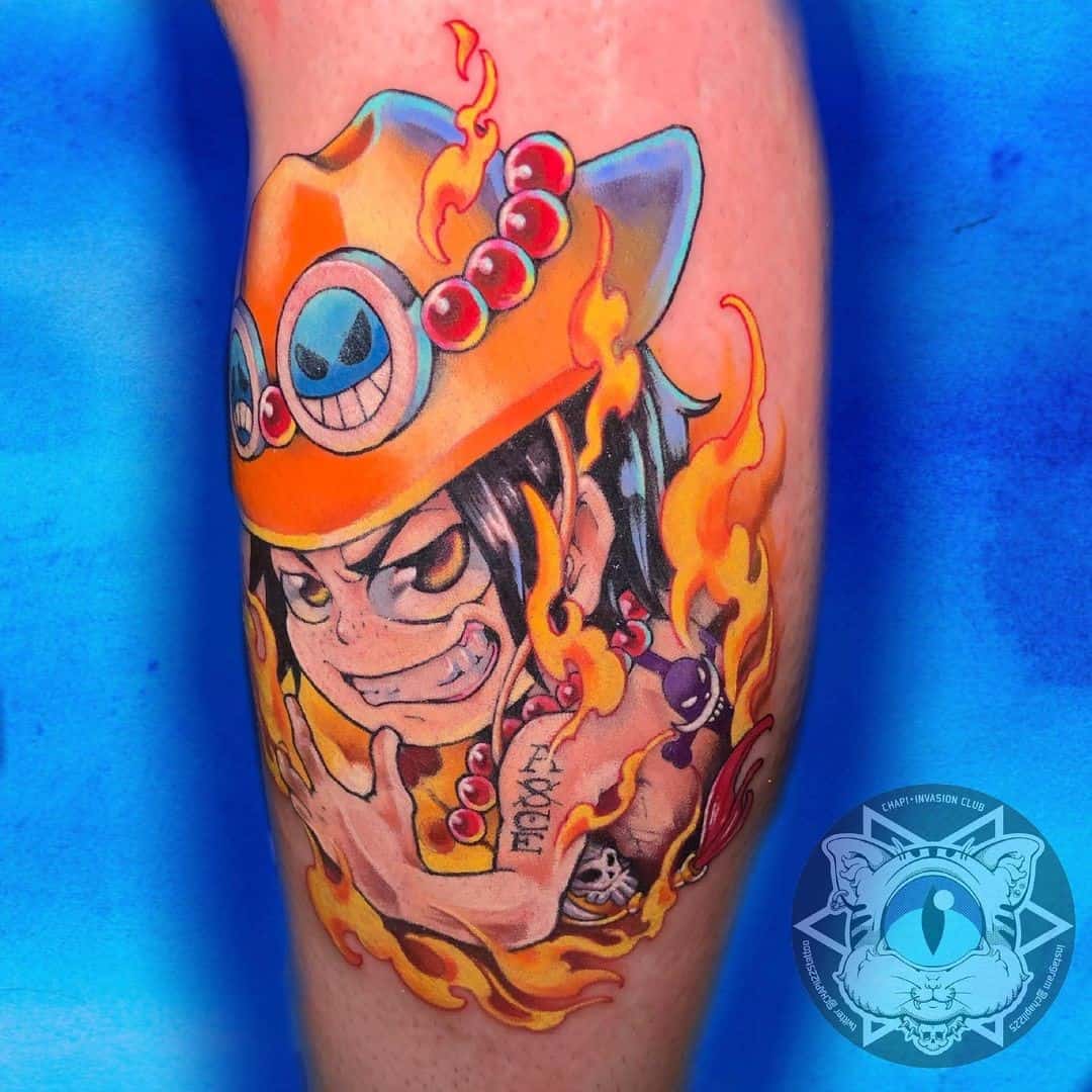 50+ креативных идей дизайна татуировок Ace (Ace of Spades и Portgas D Ace One Piece)