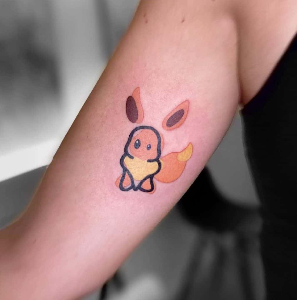 Oltre 50 migliori disegni di tatuaggi Pokemon con significati