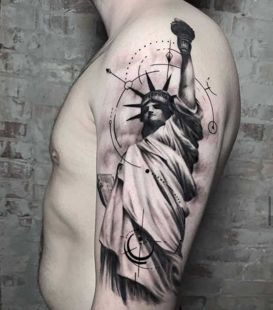 свобода татуировка для мужчин