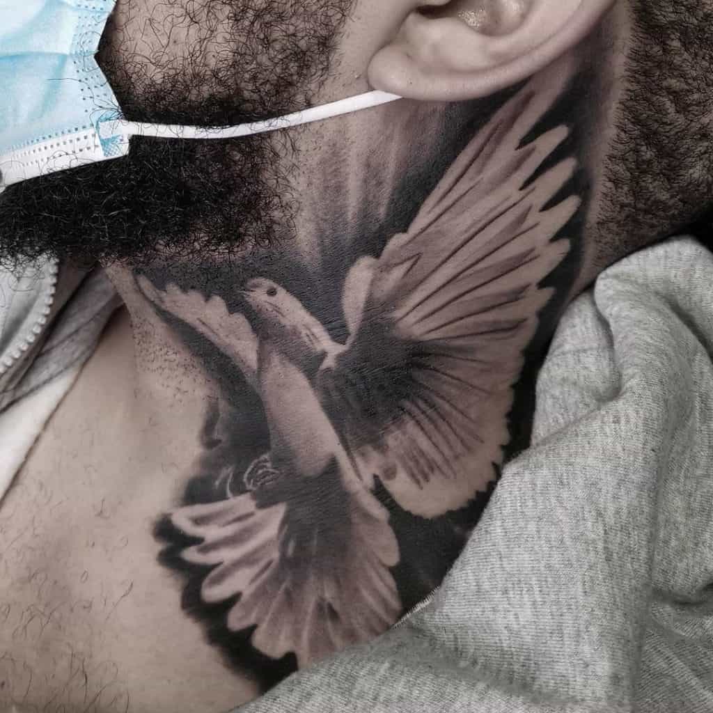 70+ самых крутых татуировок на шее для мужчин (обновлено в 2022 году)