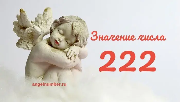 Ангельское число 222 &#8212; Что означает число 222? Почему я часто ее вижу? &#8212; Ангельская нумерология