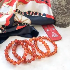 Браслет из сердолика