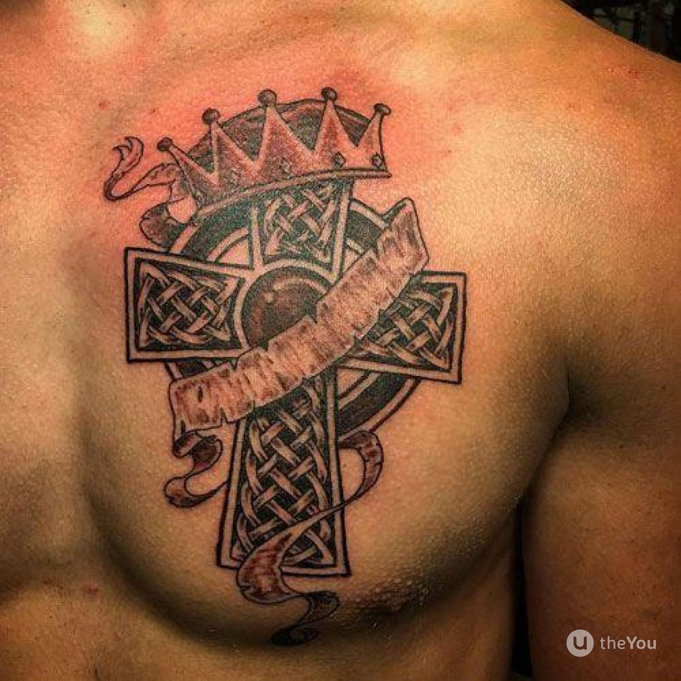Cross Pictures For Men Chest - Image Meaning Ideas