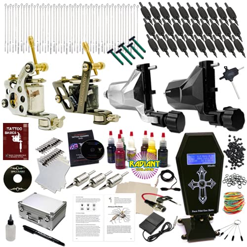 Kit de tatuatge Hildbrandt Professional 4 Machine Set Overview
