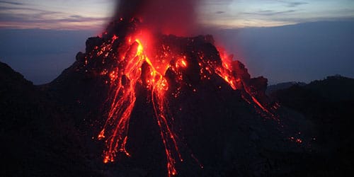 Erupcija - značenje sna