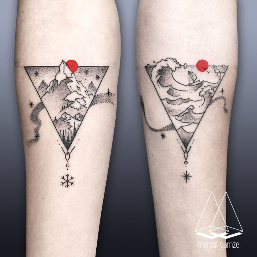 Tatuaxe vermella: todo o que necesitas saber (máis de 30 ideas interesantes de deseño)