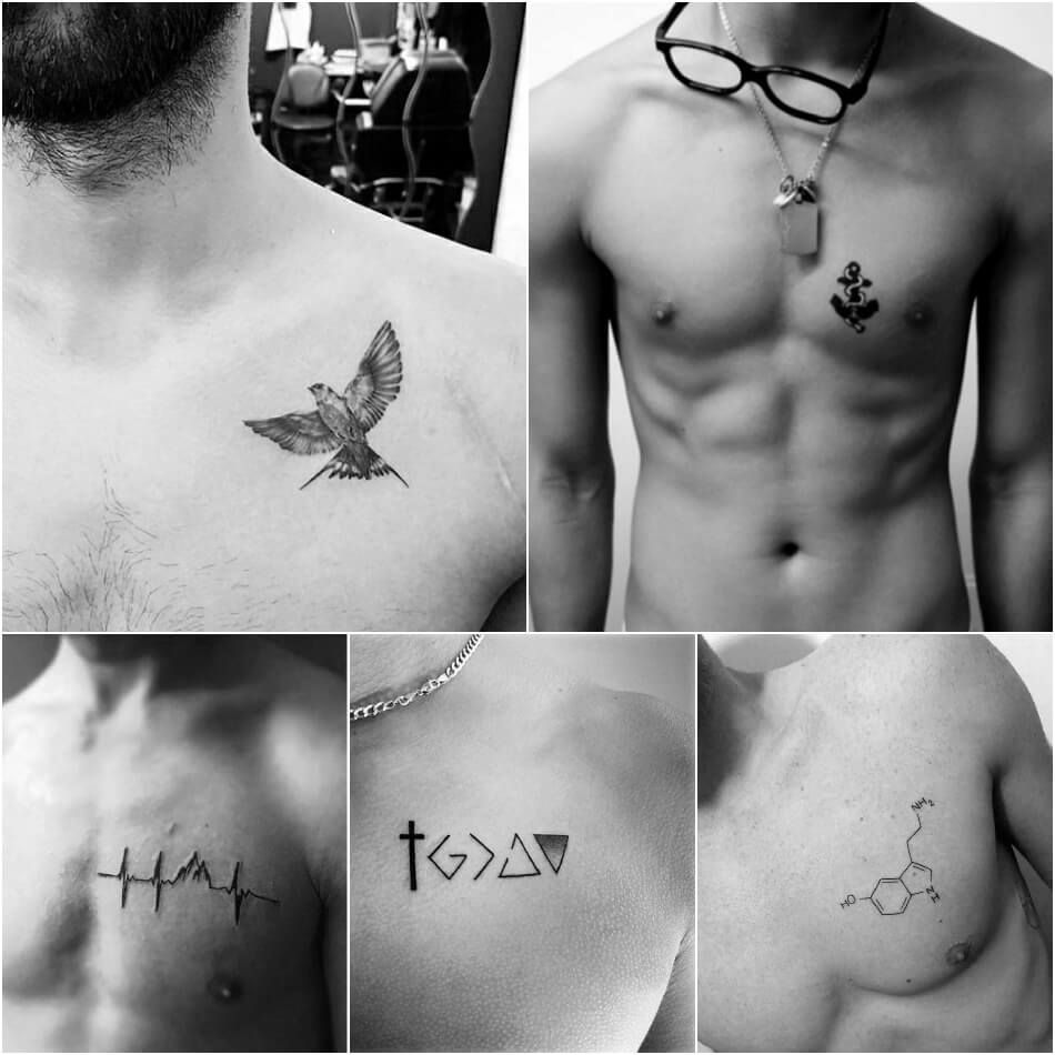 Небольшие аккуратные Татуировки для мужчин