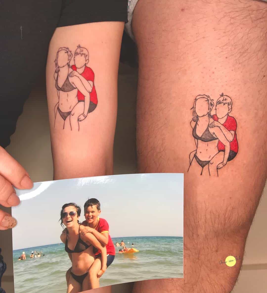татуировка брат и сестра