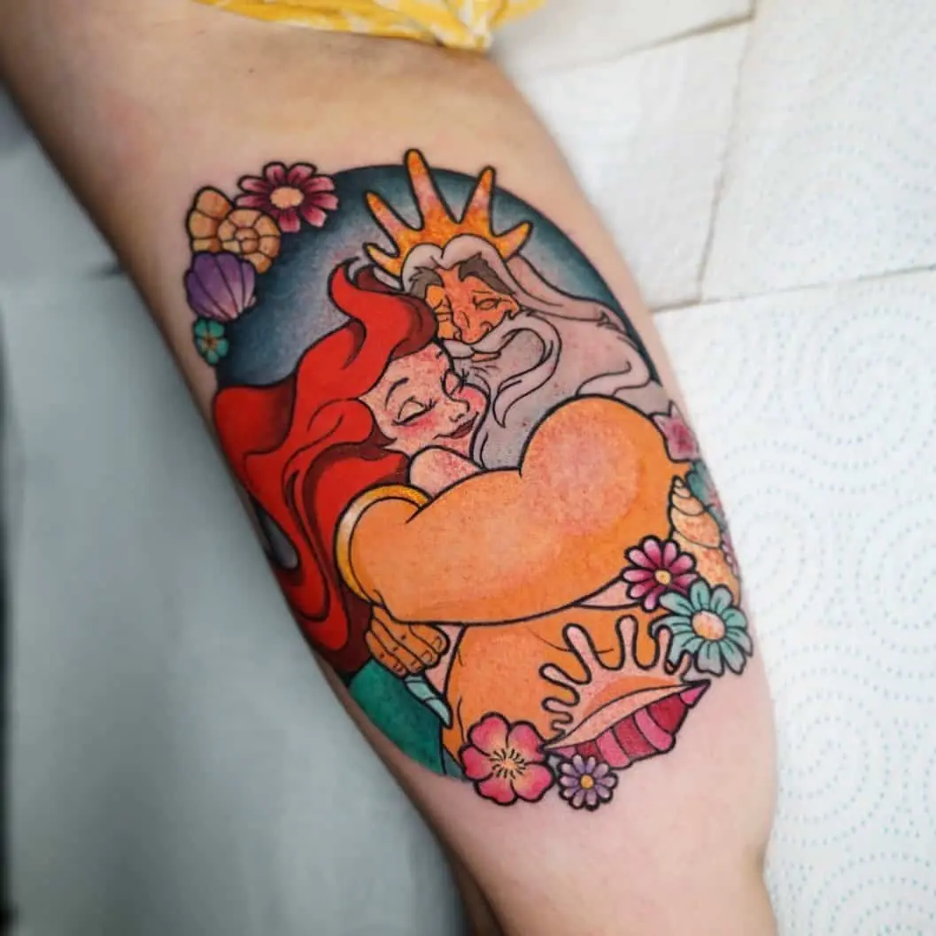 Canllaw Tatŵ Tad a Merch: 80+ Syniadau Dylunio Gorau