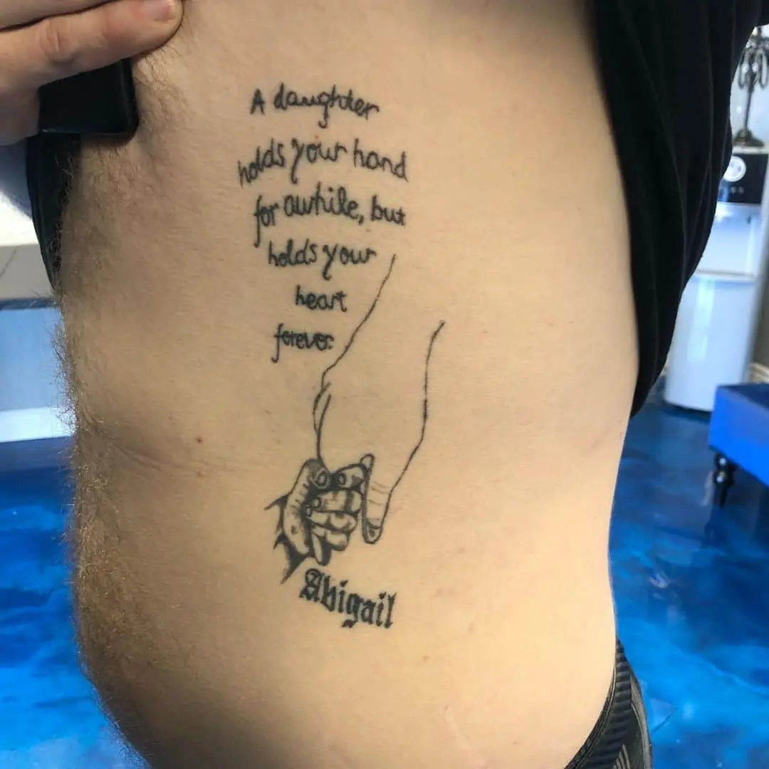 Canllaw Tatŵ Tad a Merch: 80+ Syniadau Dylunio Gorau