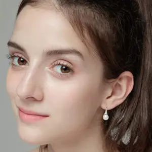 Серебряные серьги с жемчугом