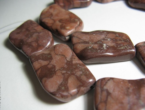 Σοκολάτα Jasper, που ονομάζεται επίσης Brown Jasper - Microgranulated Quartz - Βίντεο