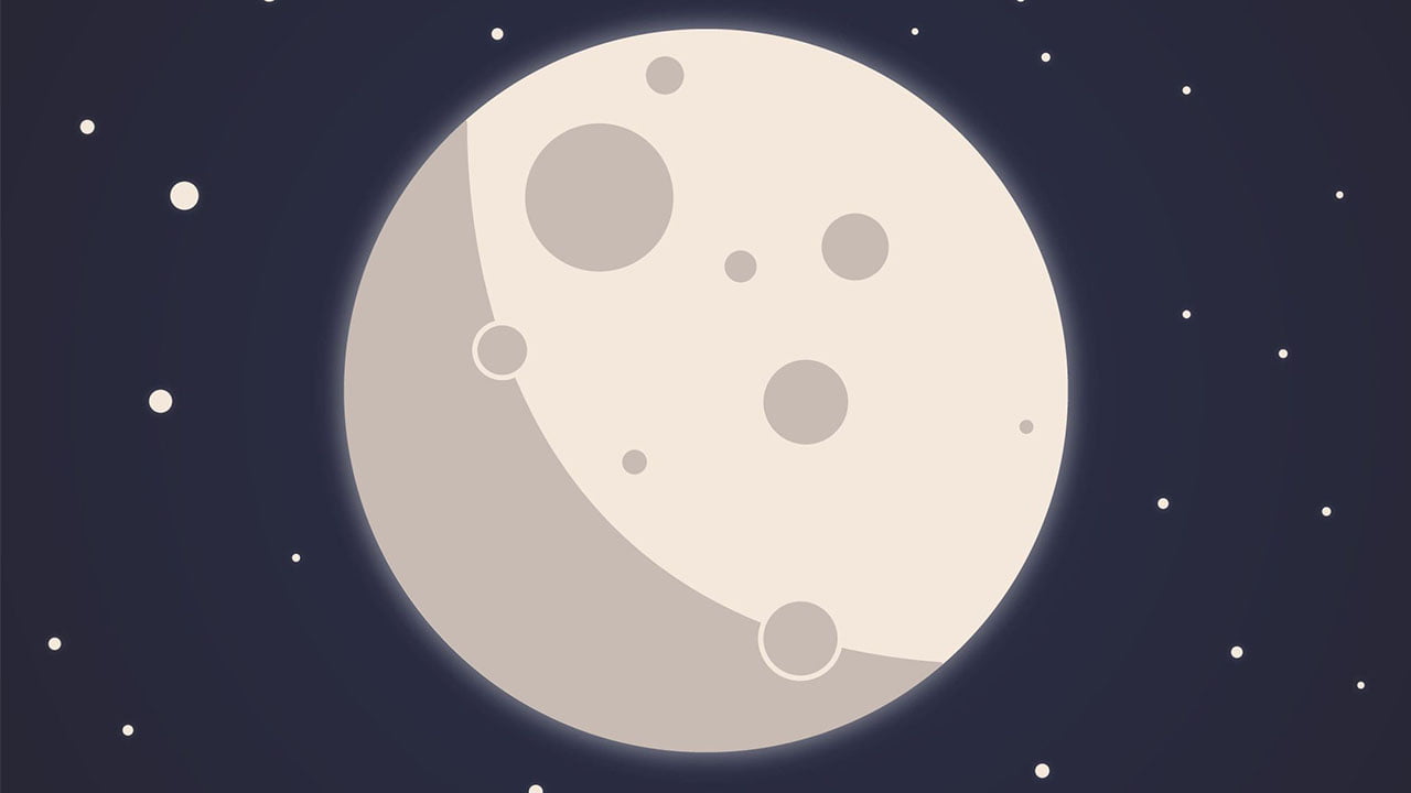 Kontaktujte predkov na prázdnom kurze Mesiaca