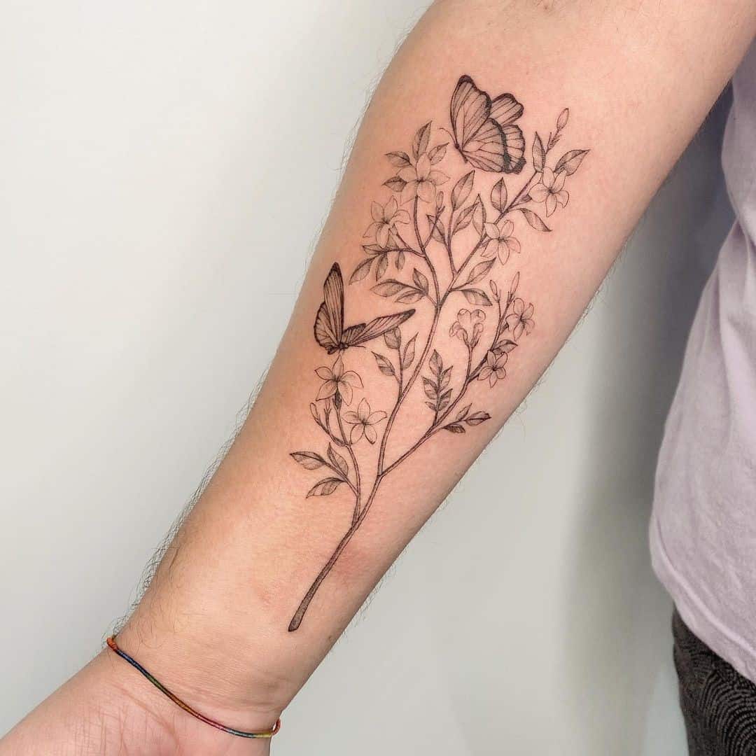 Татуировка с цветком жасмина: 30+ лучших дизайнерских идей (обновление 2021 г.)