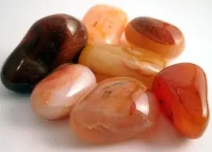 Украшения из сердолика