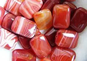 Украшения из сердолика