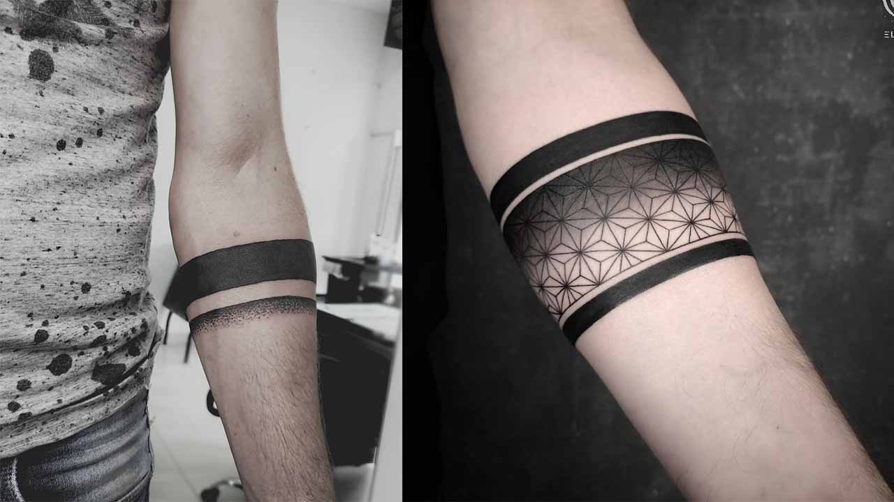 Znaczenie tatuażu z czarnym paskiem