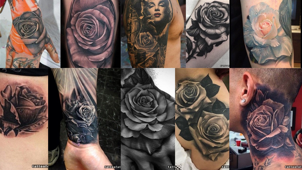 El significado del tatuaje Rosa negra. ¡Descubre las mejores ideas de imágenes!