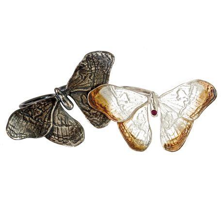 Butterflies and flowers by London jeweler David Morris