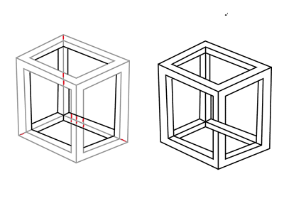 Как нарисовать 3d карандашом поэтапно