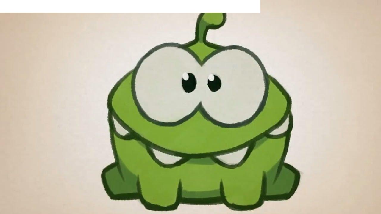 Как нарисовать Ам Няма из игры Om Nom