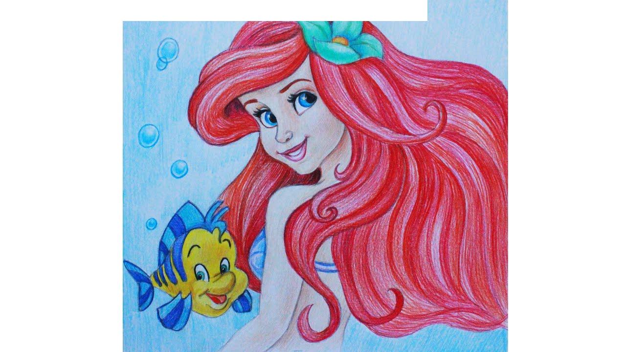 Kako nacrtati Ariel