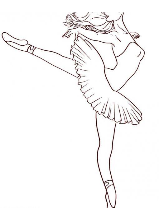 Si të vizatoni një balerinë