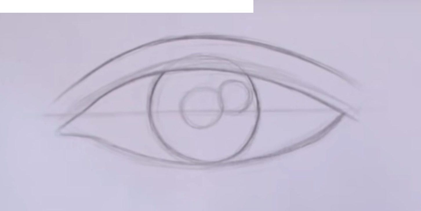 Как нарисовать глаз &#8212; поэтапно (простая инструкция с фото)