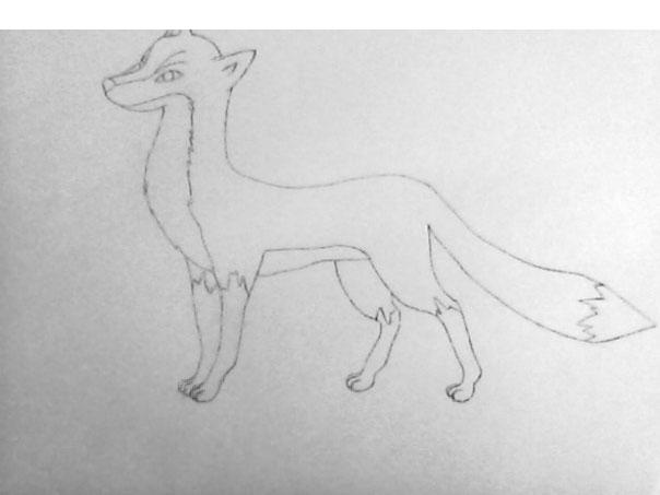 Come disegnare una volpe furba