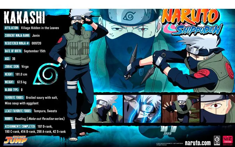 COMO Desenhar KAKASHI HATAKE- Naruto Shippuden 