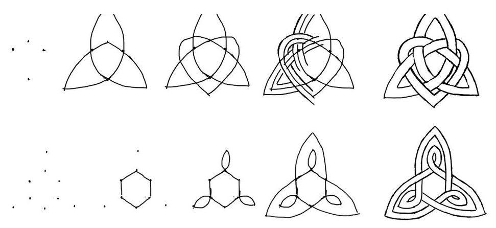 Как нарисовать кельтский узор