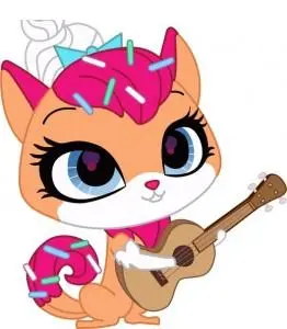 Как нарисовать кошку Шугар из LPS