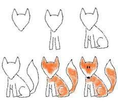 Kako nacrtati lisicu za djecu