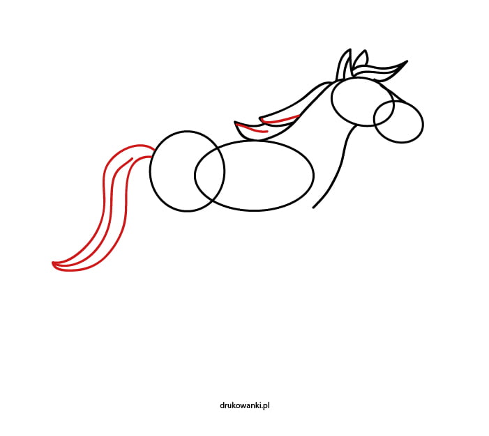 Как нарисовать лошадь — поэтапная инструкция для детей