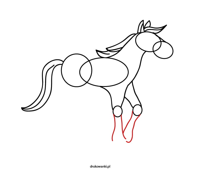 Как нарисовать лошадь — поэтапная инструкция для детей