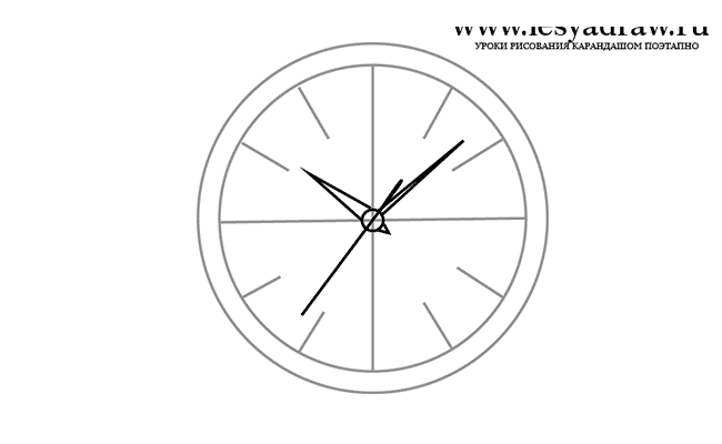 Как нарисовать наручные часы
