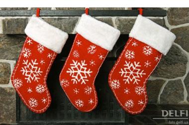 Как нарисовать носки Новогодние, Рождественские