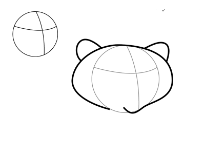 Как нарисовать пантеру Багиру из Маугли