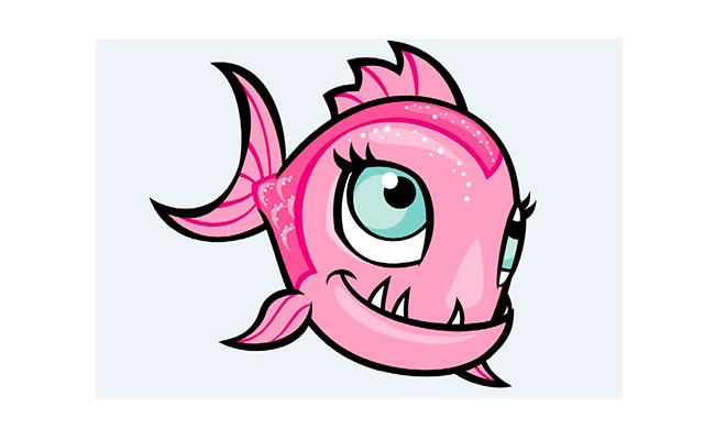 Cum să desenezi animalul de companie Laguna Blue din Monster High