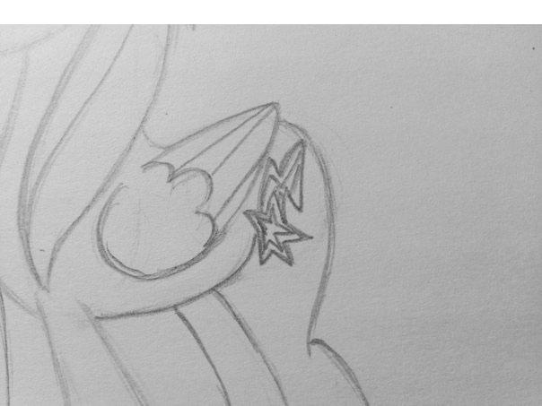 Как нарисовать пони Радужную звезду