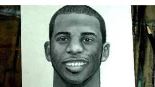 Jak nakreslit portrét basketbalového hráče Chrise Paula