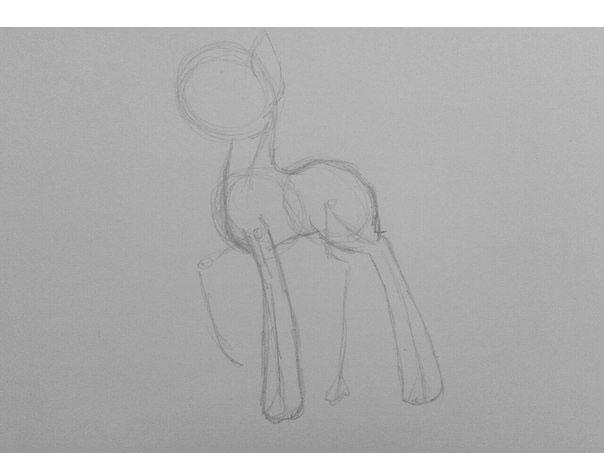 Как нарисовать свою пони