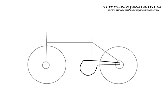 Как нарисовать велосипед ребенку