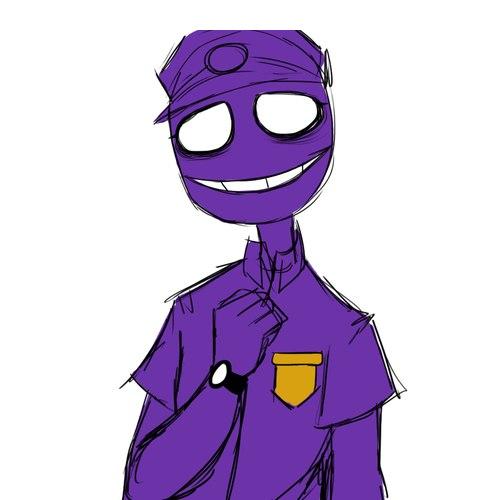 Как нарисовать Винсента(Purple Guy)из игры Five Nights at Freddy’s