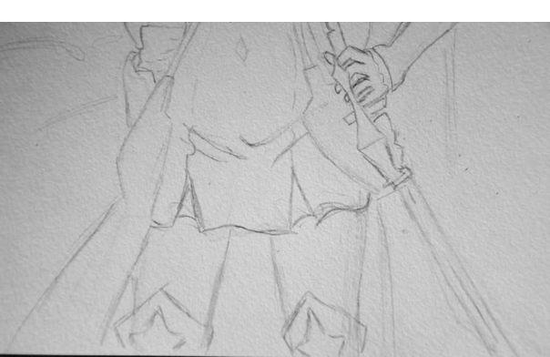 Как рисовать Аизу Валенштайн из аниме Может я встречу тебя в подземелье ?