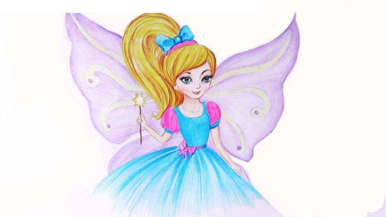 ວິທີການແຕ້ມ fairy ໄດ້