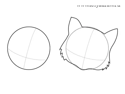 Как рисовать кошку